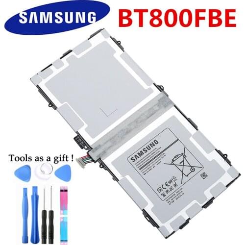 100% Original Tablet Battery EB-BT800FBU EB-BT800FBC For Samsung GALAXY Tab S 10.5 SM-T800 SM-T801 T805C SM-T805 T807 7900mAh