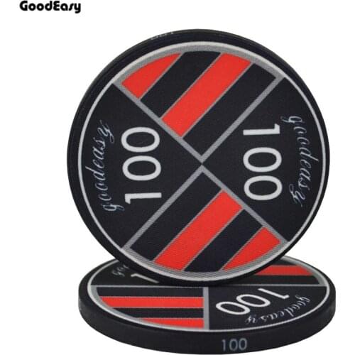 25PCS/LOT 10G 39x3mm Texas Ceramic Poker Chip Sets Anti-fake Coins Monte Carlo Black Jack Casino Chips Wholesale price