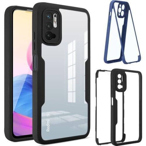 360 Full Cover Phone Case For OPPO A15 A53 A94 A74 5G A52 A72 A92 A92S Realme 8 Pro Soft Front Protector + Back Shockproof Cover