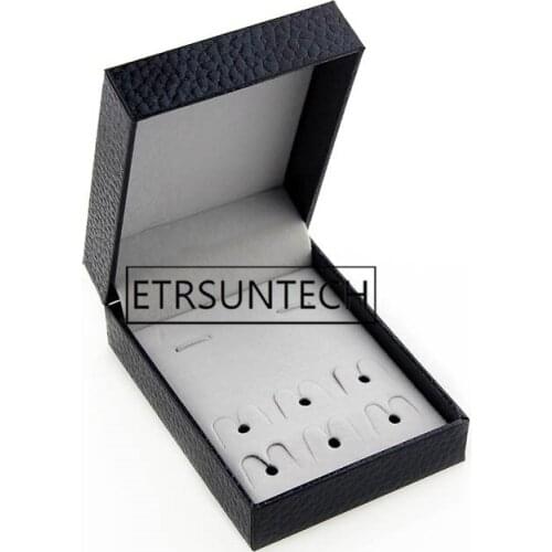 50pcs Tuxedo Cufflinks Stud Boxes for 8pcs Holder Cuff links Collar Studs Box Carrying Case Storage Jewelry Box