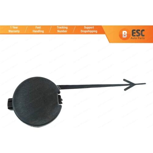 For Volkswagen VW Caddy MK3 Typ 2K 2003-2010 2K0807441BGRU ESC ESP1037 Rear Bumper Grille Tow Hook Eye Protection Cover Cap