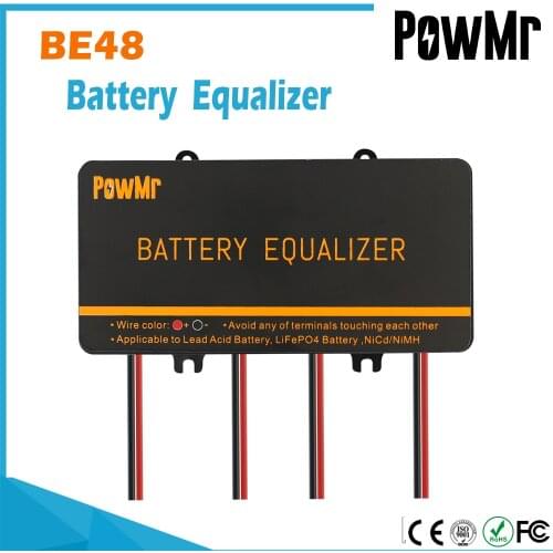 Battery Equalizer For 4PCS 2.4V/3.6V/6V/9V/12V Lead-Acid/Lithium Iron Phosphate/Nickelcadmium Secondary Ni/MH Batteries Balancer