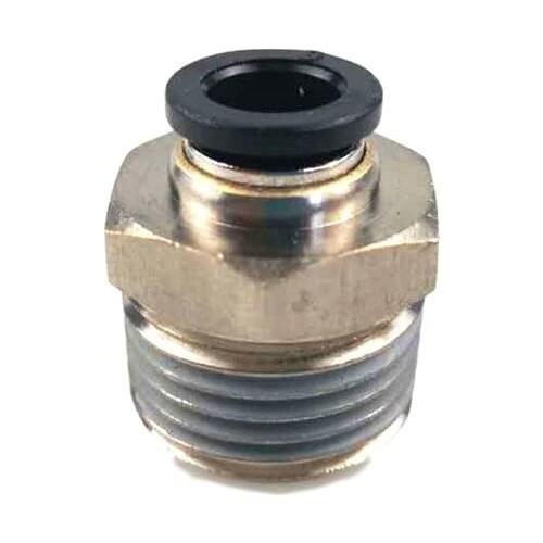 8mm Push in Fitting with 1/2 Inch Thread for brewing accessories