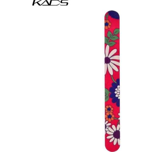 KADS 1pc Flower Design Nail Art Styling tools Sanding 180/240 Nail File Buffer For Salon Manicure UV Gel Polisher Nail Files