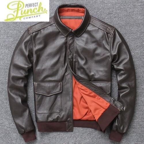Genuine Men Cow Vintage Korean Motorcycle Bomber Mens Leather Jacket Jaqueta De Couro 1792 YY1002