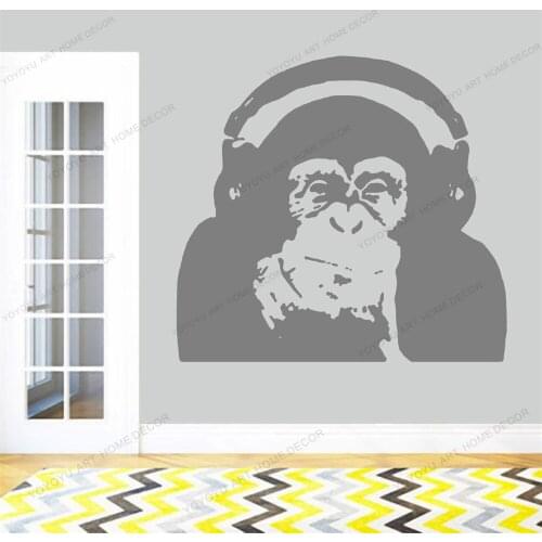 Creative Animal Home Decor Living Room Bedroom Mural Poster Wall Art Decal Wall Stickers Vinyl Material CX1377
