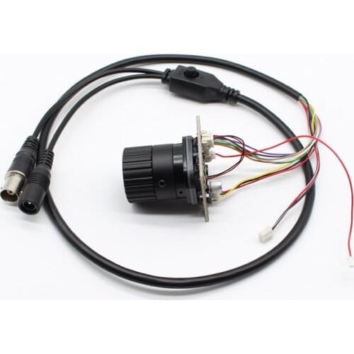 HD 1080P 2mp 4in1 AHD TVI CVI CVBS CCTV Camera Module CMOS PCB board UTC with cable CS lens