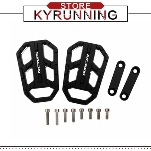 Motorcycle accessories billet MX wide pedal rest pedal for HONDA NC700S NC700S 2012-2019