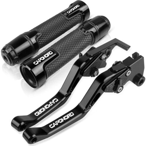 Motorcycle aluminum Accessories Handle Grips Handlebar Short Brake Clutch Lever For APRILIA CAPONORD 2002-2007 2003 2004 2005 06