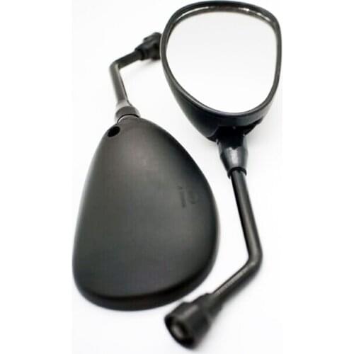 Motorcycle Mirrors 10mm Universal Motorbike Rearview Mirror Scooter Retro Black Mirrors Motocycle Accessories Motor Cheap Mirror