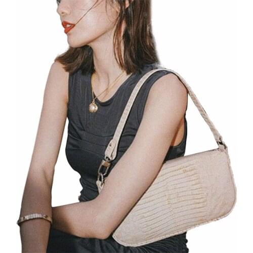 2020 New Fashion Women Baguette Shoulder Bag Ladies Women Casual Messenger Bags Satchels Handbag Solid /BY