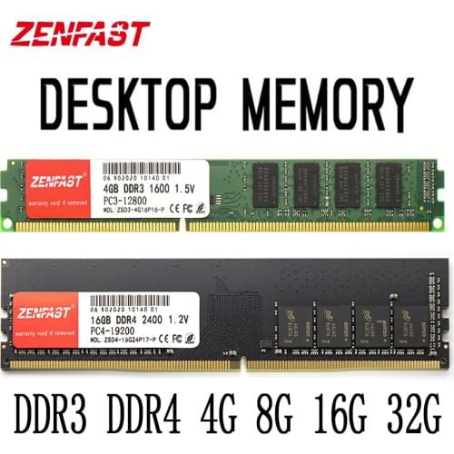 DDR3 DDR4 4GB 8GB 16GB 32GB Memoria Ram 1333 1600 2133 2400 2666 Memory Desktop Dimm DDR4 DDR3 Ram for PC High Performance