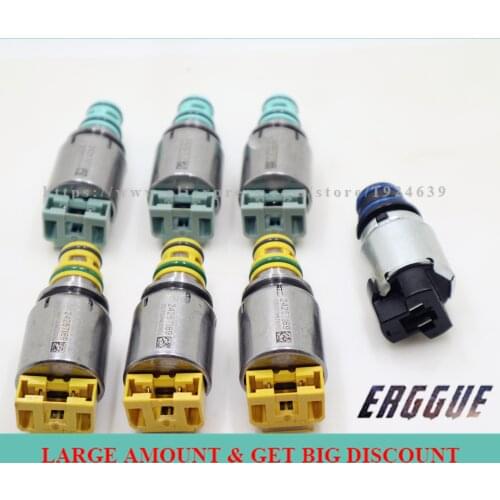 Genuine used 6T45E 6T40 Control Module Solenoid Programming For CRUZE Latest Version 2012-Up 24257169 24257170 8040953Y01 7PCS
