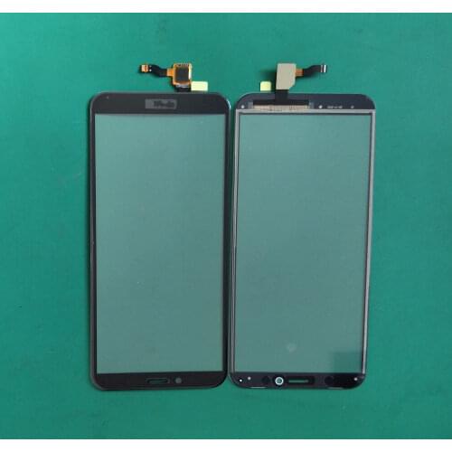 5pcs Y6 2018 Touch Screen+oca glue For Huawei Y6 Prime 2018 Touch Screen Digitizer Sensor Outer Glass Lens Panel 5.7'' Replaceme