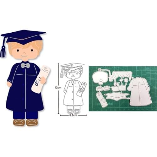 Craft dies metal cutting dies cut die Graduation Boy Girl Scrapbooking dies paper craft knife mould blade punch stencils dies