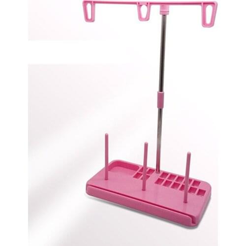 Universal Thread Spool Holder Stand- 3 Spools Holder for Domestic Home Embroidery and Sewing Machines sewing storaging gadget