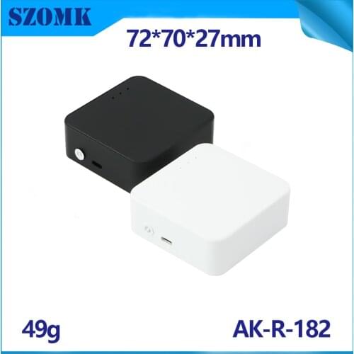 Mini Smart Home WIFI Gateway Case Plastic Wiring Waterproof DIY PCB Electronic Box IP54 Industrial Iot Security Housing