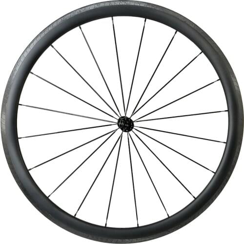 633g 700c 38mm x 23mm Clincher carbon rims matte glossy 20H Carved edge brake Gravel road bike Front hub Powerway R13 wheelset
