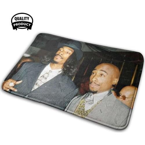 Y Dogg And Pac Soft Interesting Room Goods Rug Carpet Pac Biggie Y Dogg Old School Hiphop Legends Rap Icons Hip Hop 80S 90S