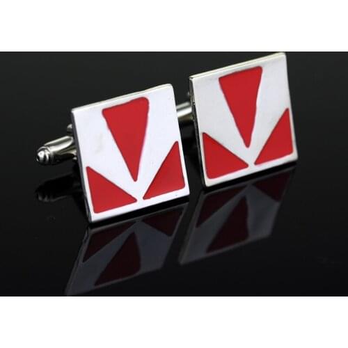 MQCHUN Japanese TV Series Hanzawa Naoki Cufflinks Brand Enamel Metal Cuff Links For Mens Wedding Jewelry Gemelos High Quality