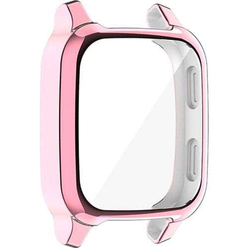 Electroplating Protective Case All-inclusive Shell Cover With Screen Protector for Garmin Venu SQ Watch Accessories