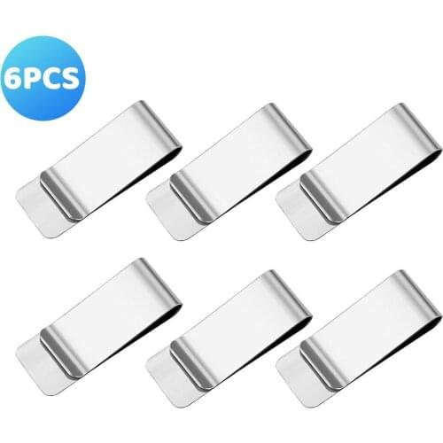 Money Clip Men And Women Money Clip Traveler Notebook Clip Hand Account Clip Pen Holder Retro Metal Bill Holder