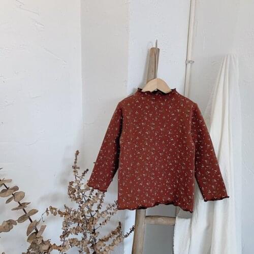 2020 Winter Casual Solid Clothes Caroon Sweatshirt For Girls High Quality Fashion Sweatshirt For Children