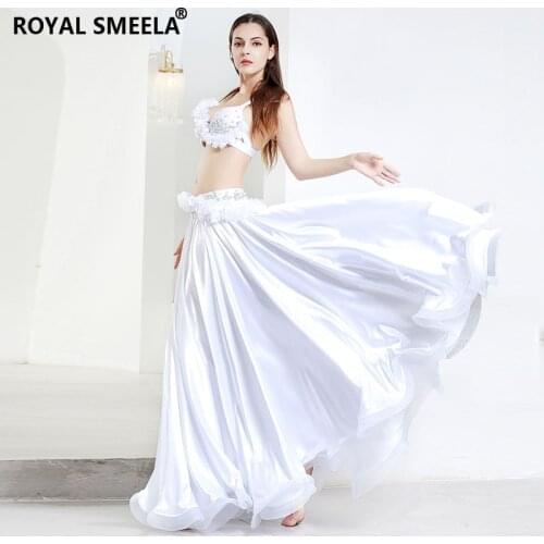 Women Belly Dance Costumes set belly dancing Bra Belt skirt 3pcs sexy belly dancing outfits Professional stage Performance wear