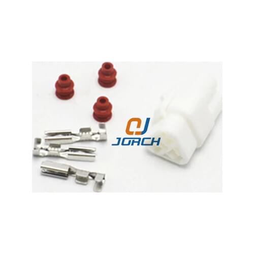 Free shipping 10sets Sumitomo 3pin MT090 sealed Motorcycle TPS plug auto waterproof wiring cable connector 6180-3241