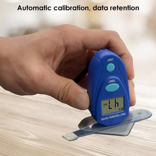 EM2271 Digital Mini Automobile Thickness Gauge Car Paint Tester Thickness Coating Meter Thickness Gauge Digital Coating