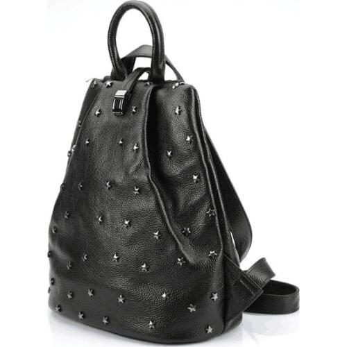 Женские кожаные рюкзаки KWD China At AliExpress