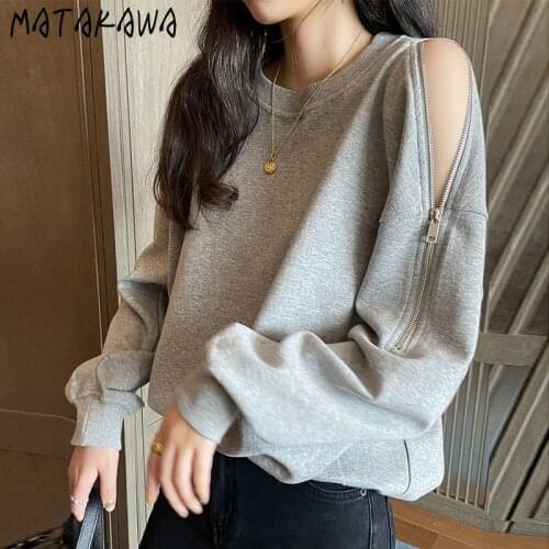 Женские длинные толстовки Matakawa China At AliExpress