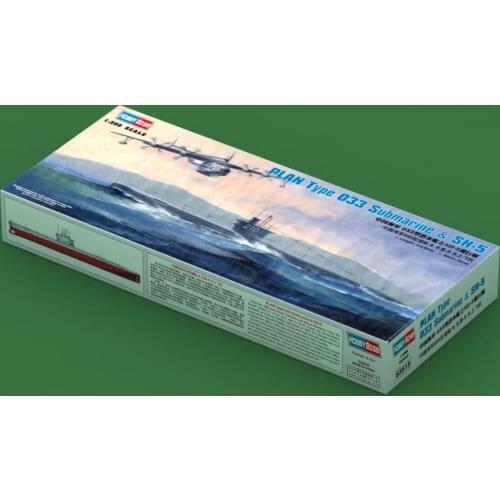 Hobbyboss 83515 Model Kit 1/350 PLAN Type 033 Submarine & SH-5