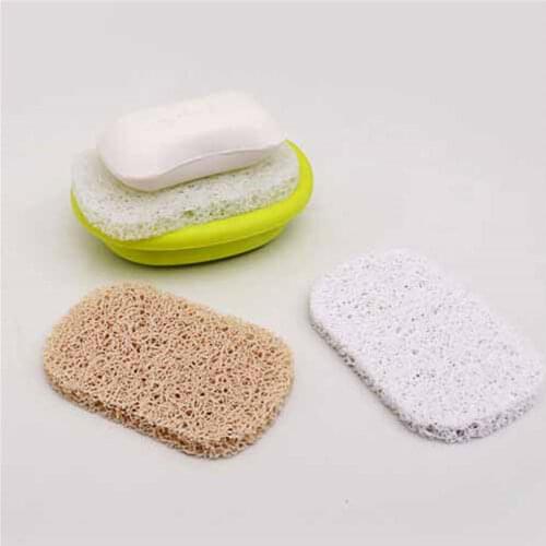 Soap Saver Environmental Protection Mildew Creative Drain Soap Pad Anti Skid PVC Bathroom Accessories Tools Eco-friendly