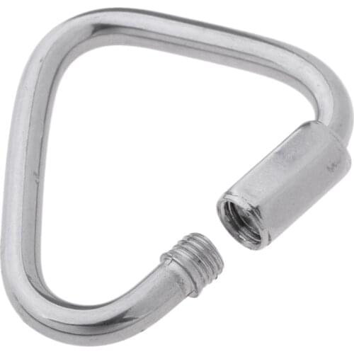 Strong Marine 316 Stainless Steel Tech Scuba Diving Triangle Hook Clip Buckle