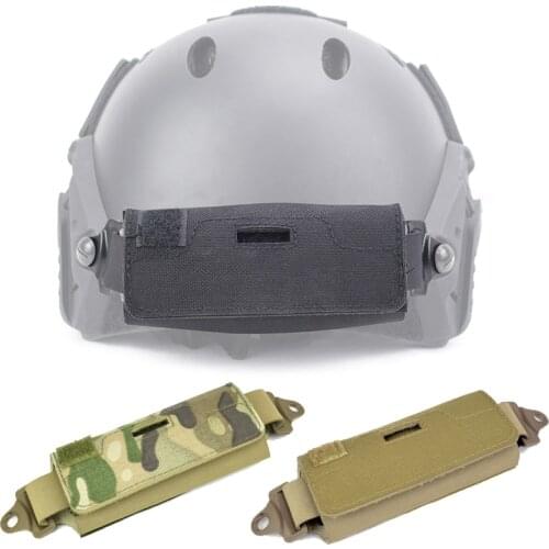 Tactical Helmet Balancing Counter Weight Bag Helmet Pouch Fast Rear Combat Balance Battery Bags BJ PJ MH Helmet Hunting Gear