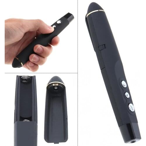 TB-08 2.4G Wireless Presenter Remote Control Flip Pen with Wireless Control and Receiver for Projector / Laptop / PC