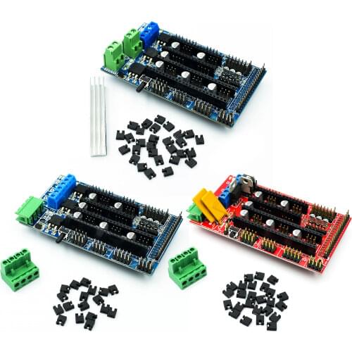 Ramps 1.4/1.5/1.6 Expansion Control Panel with Heatsink Upgraded Ramps 1.4/1.5 for arduino 3D Printer Board
