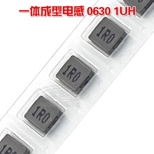 SMD Inductors 0630 1UH Silk Screen 1R0 Integral Power Inductor High Current 7*7*3MM