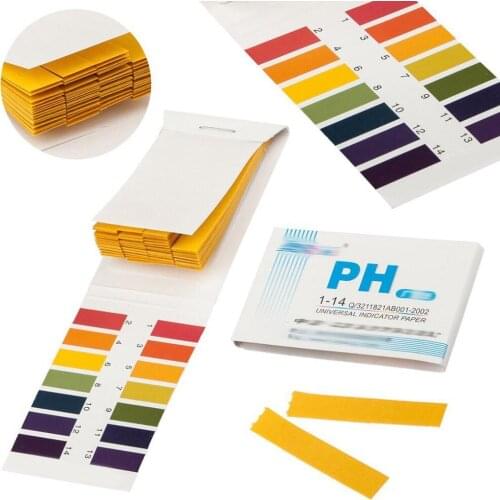 PH1-14PH Test Strips Urine Saliva Acidity Test Strips For Aquarium Cosmetics Analysis Measurement Tools