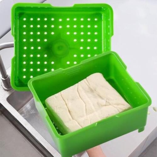 Tofu Press Easily Remove Water from Tofu Tofu Press Maker with Water Collecting Tray Kitchen Supplies TS1