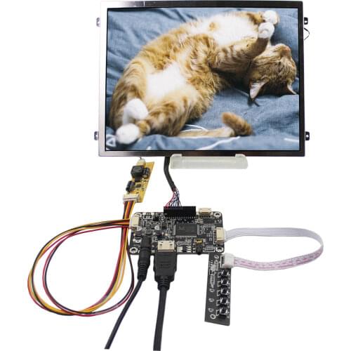 10. 4 inch 1024x768 IPS Brightness 500nit LCD Screen Touch Panel 10.4" VS140T-003A with HD MI Audio LCD Controller Board
