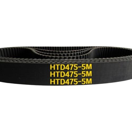 Arc HTD 5M Timing belt C=475/480/485/490 width10/15/20/25mm Teeth 95 96 97 98 HTD5M synchronous Belt 475-5M 480-5M 485-5M 490-5M