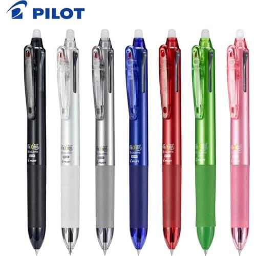 1pcs Pilot Frixion Erasable Multi-function Pen LKFB-60EF Pressing Gel Pen Three-in-one Thermal Erasable Friction Pen 0.38/0.5mm