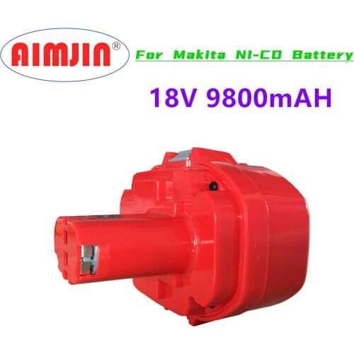 2021 for Makita 1820 18V 9800mAH NI-CD NI-MH Battery Cordless Electric Drills 1822 1823 1833 1834 1835 1835F 192827-3 192829-9