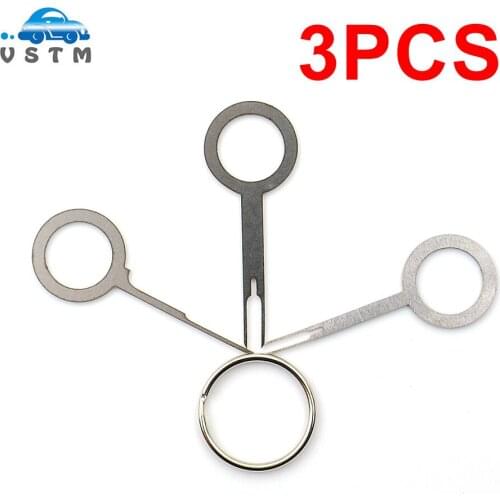 3pcs/set Car Terminal Removal Tool Kit Automotive Pin Extractor Plug Auto Repair Tool Harness Wire Crimp Puller Remove Tool