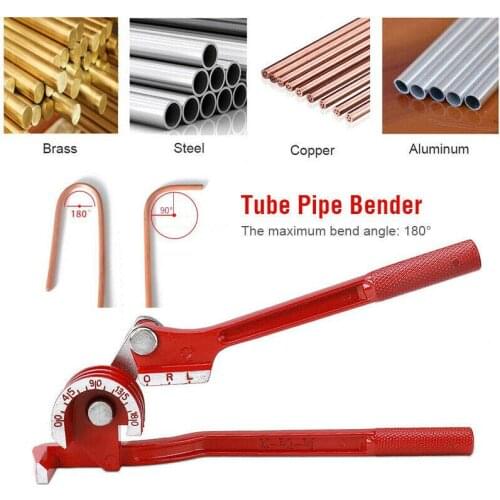 3 in 1 Tubing Pipe Bender 6mm/8mm/10mm Tube Aluminum Copper Steel Fuel Brake Lines Pipe and Tube Bending Machine Hand Tools New