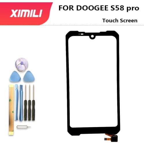 5.45 Inch For DEXP Z455 Touch Scree Digititer Sensor Touch Panel Glass With Tape Tools Black Gold Color