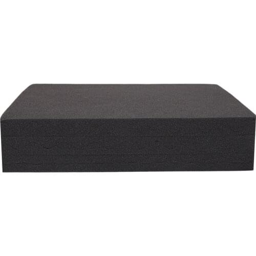 6PCS Black Acoustic Eggshell Foam Sound Absorption Treatment Panel Tile 40X30cm