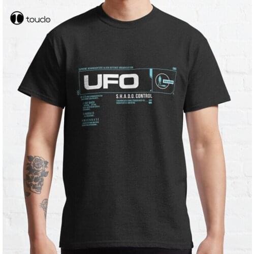 Ufo Classic Anderson_Ufo Ufo British Aliens Straker Interceptor T-Shirt Cotton Tee Shirt